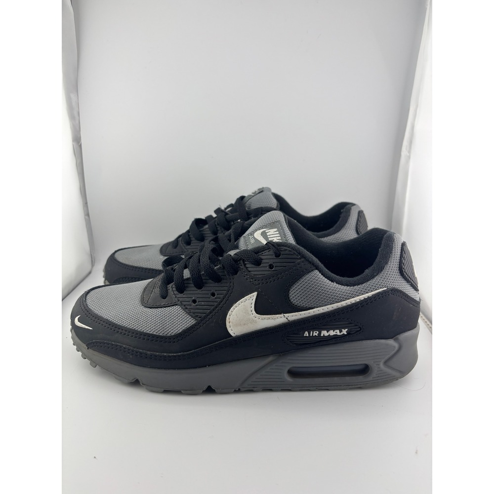 Nike Air Max 90 Black Wolf Grey Anthracite CN5989-010 Mens Size 9 Running Shoes